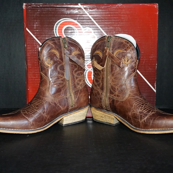 New Women's Dingo Cowboy boot (Adobe Rose) - Picture 5 of 9